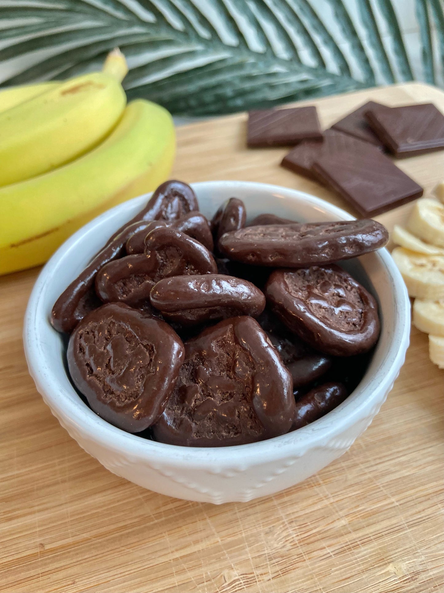 Dark Chocolate Banana Chips