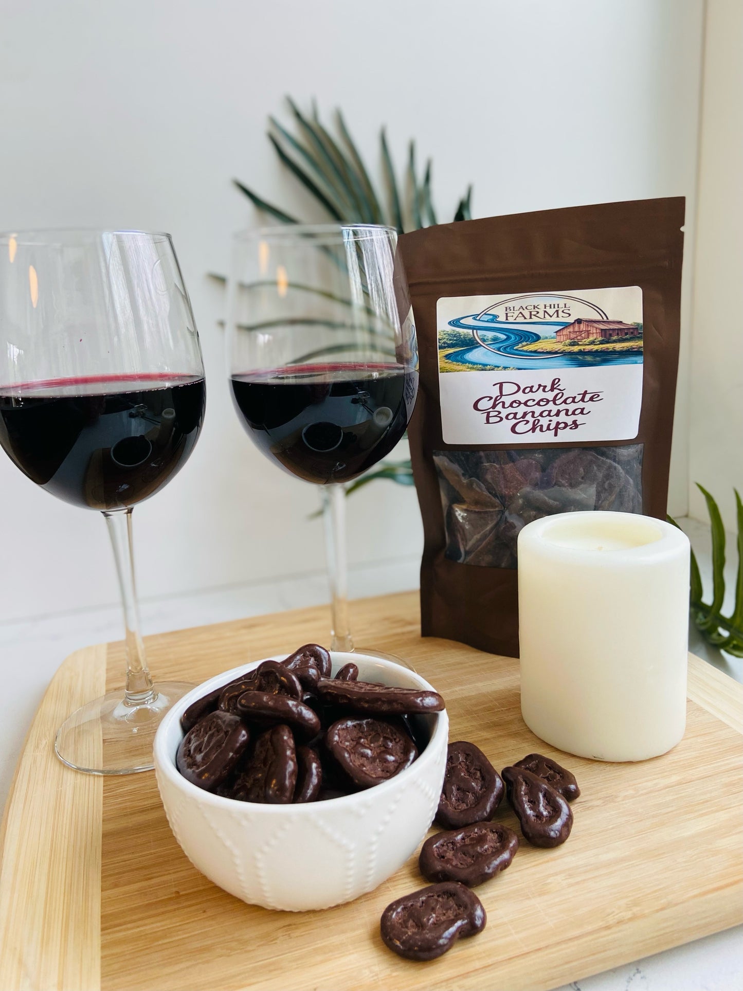 Dark Chocolate Banana Chips